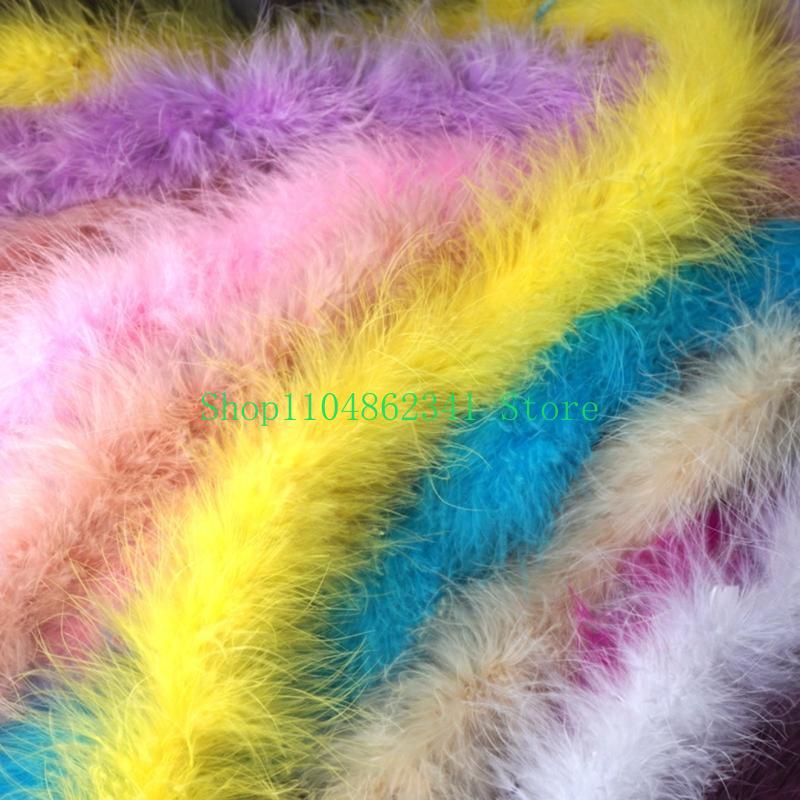 2 Yards Fluffy Marabou Feather - Feather Trim Marabou 评论和价格
