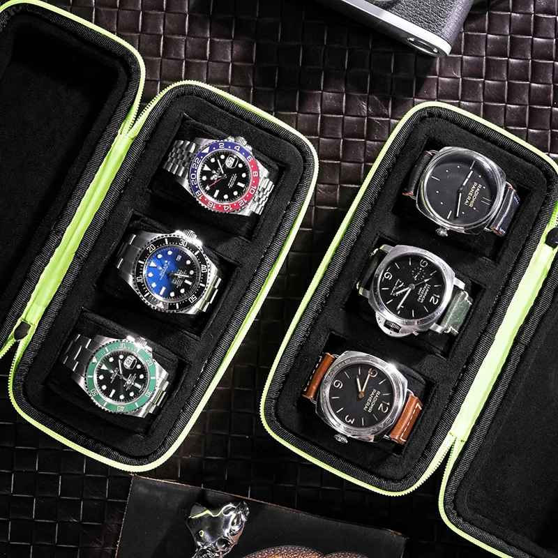 Luxury Tourist Watches 3slots  - Velvet Ribbon Roll 评论和价格