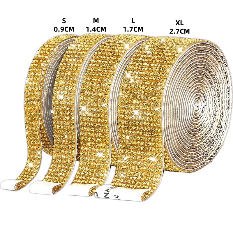 1Yard Self Adhesive Rhinestone - Hotfix Rhinestone Sheet 评论和价格