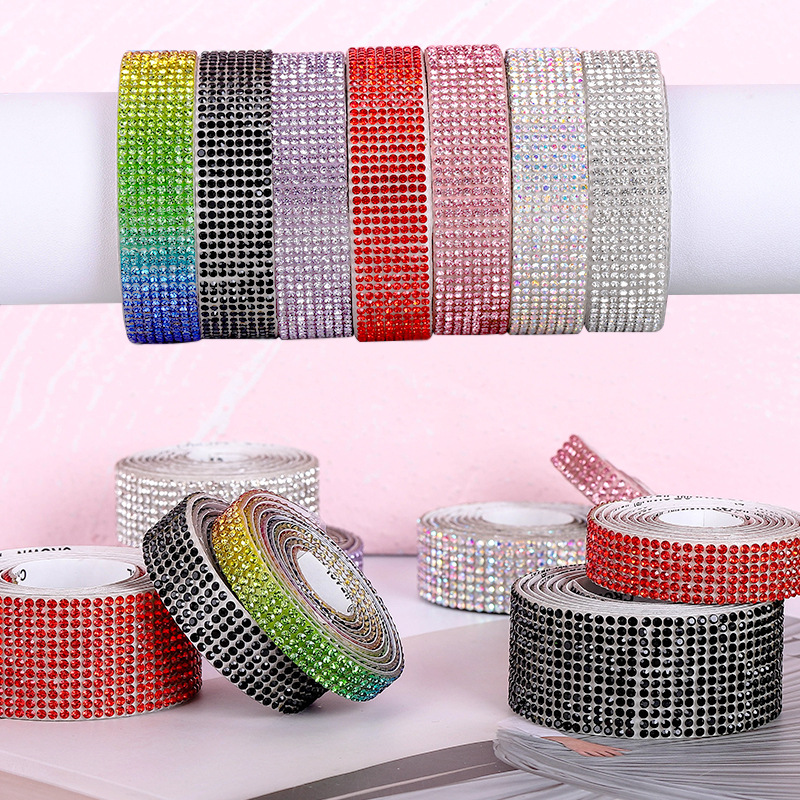 1Yard Self Adhesive Rhinestone - Hotfix Rhinestone Sheet 评论和价格