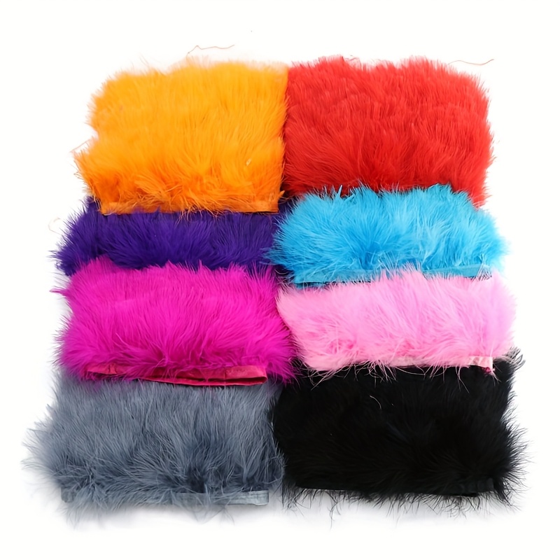 Fluffy Turkey Feathers Trim Fr - Fringe Ribbon Sewing 评论和价格