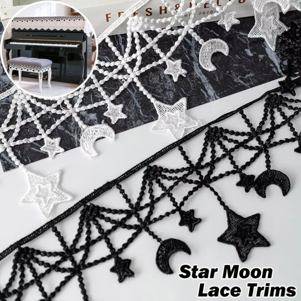 Sewing Supplies Black And Whit - Lace Ribbon Trim 评论和价格