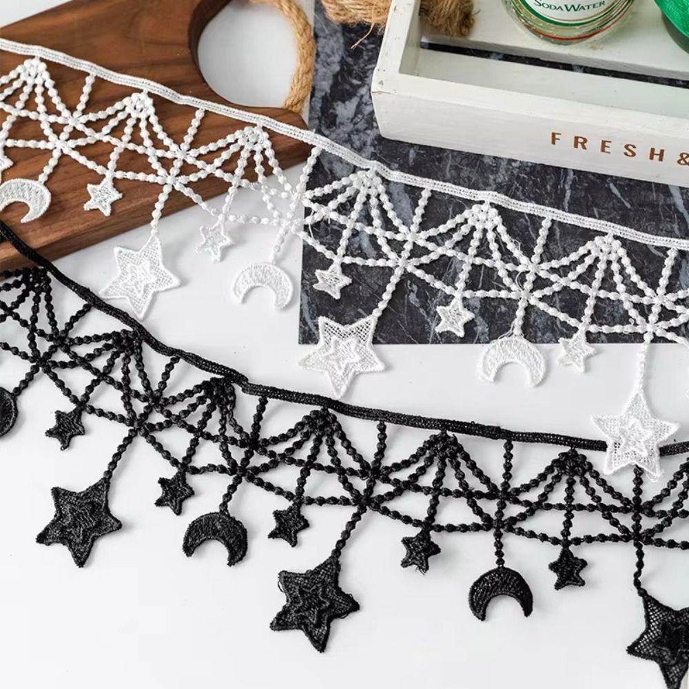 Sewing Supplies Black And Whit - Lace Ribbon Trim 评论和价格