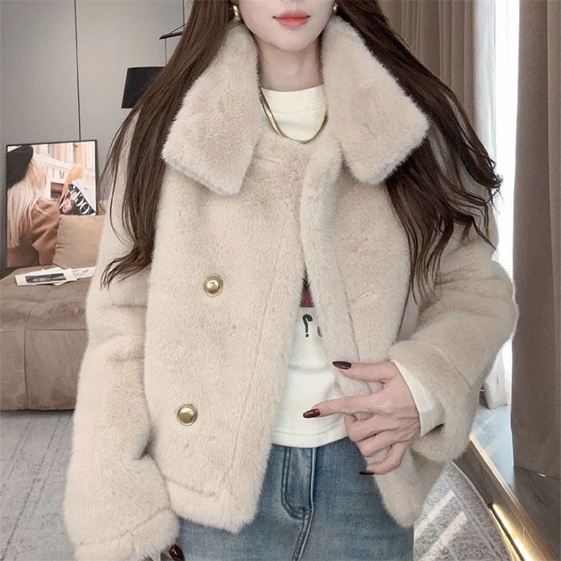 Mink Velvet Coat Female 2026 A - Velvet Ribbon Roll 评论和价格