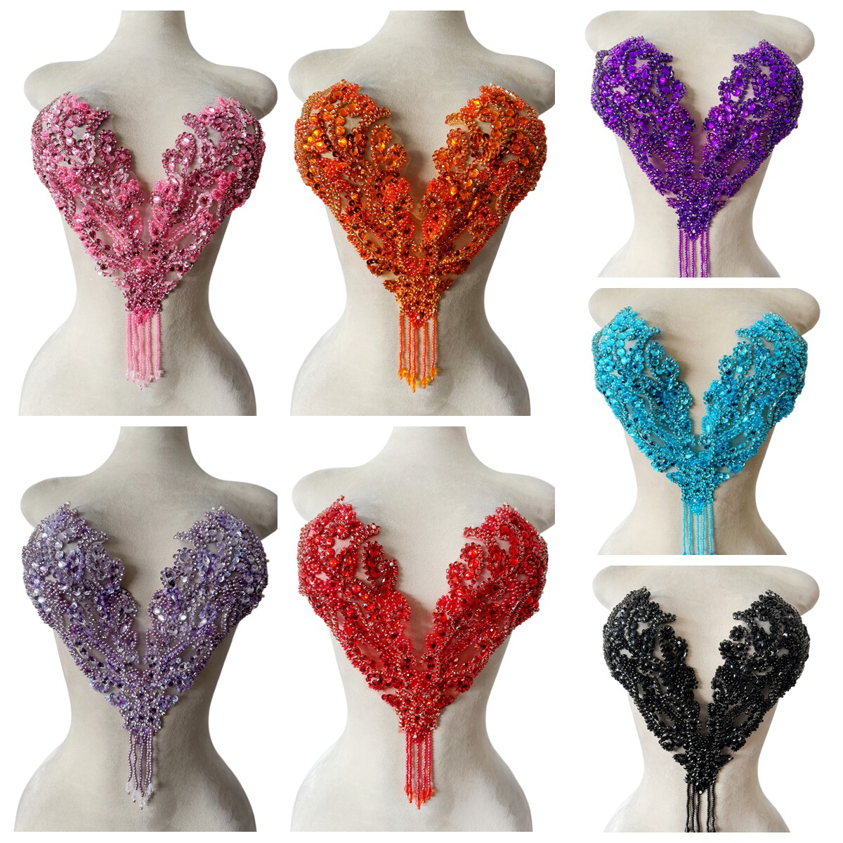 Hand-Sewn Beaded Rhinestone Ap - Sew On Rhinestone 评论和价格