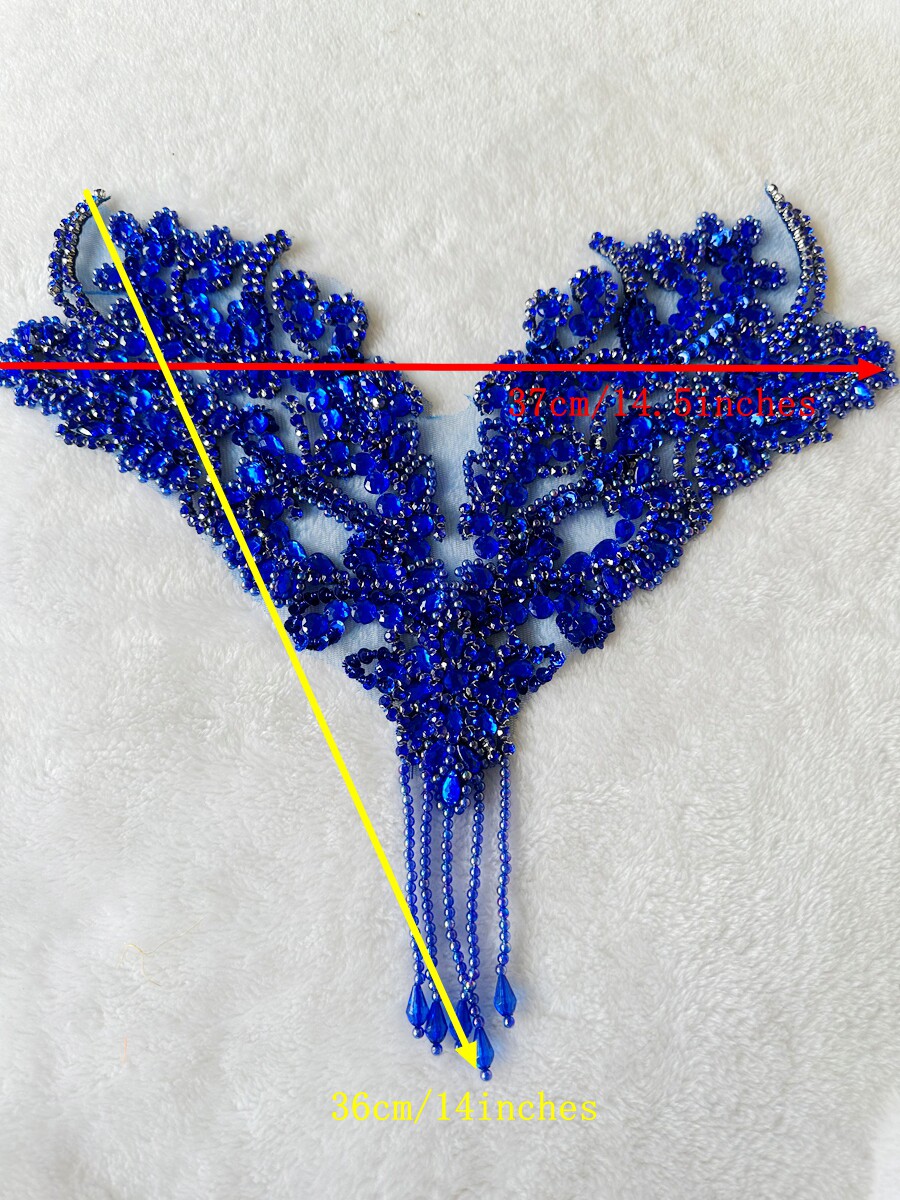 Hand-Sewn Beaded Rhinestone Ap - Sew On Rhinestone 评论和价格