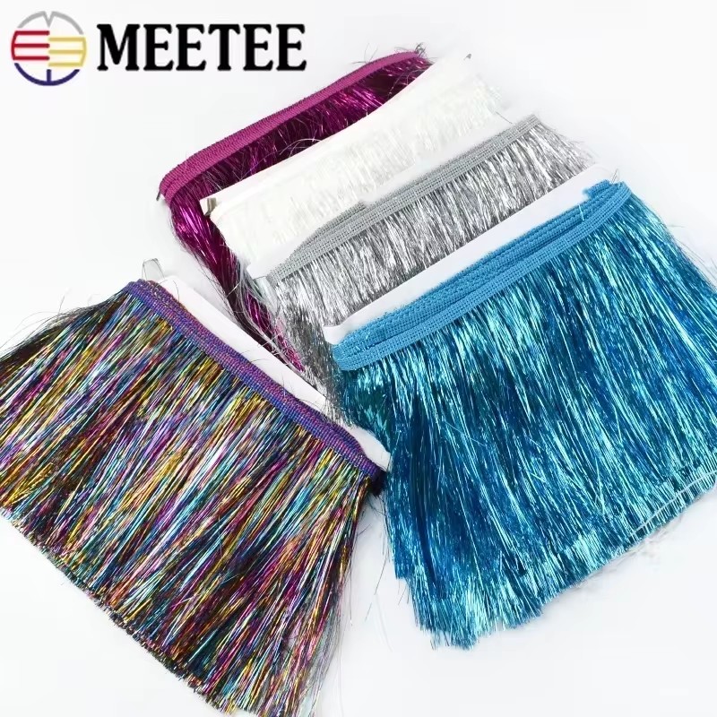 10/15/20cm Gold Metallic Threa - Fringe Ribbon Sewing 评论和价格
