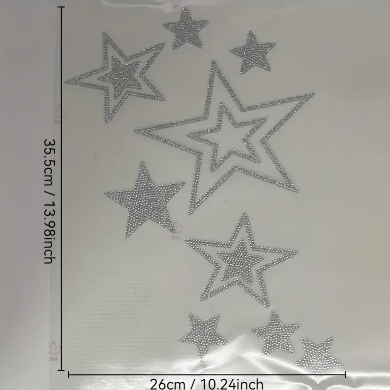 Shimmering rhinestone Hot stam - Hotfix Rhinestone Sheet 评论和价格