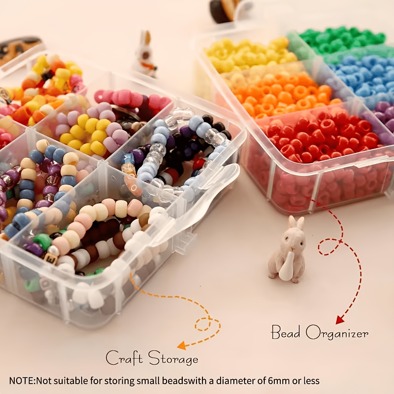 5-layer transparent storage bo - Craft Embellishment Storage 评论和价格