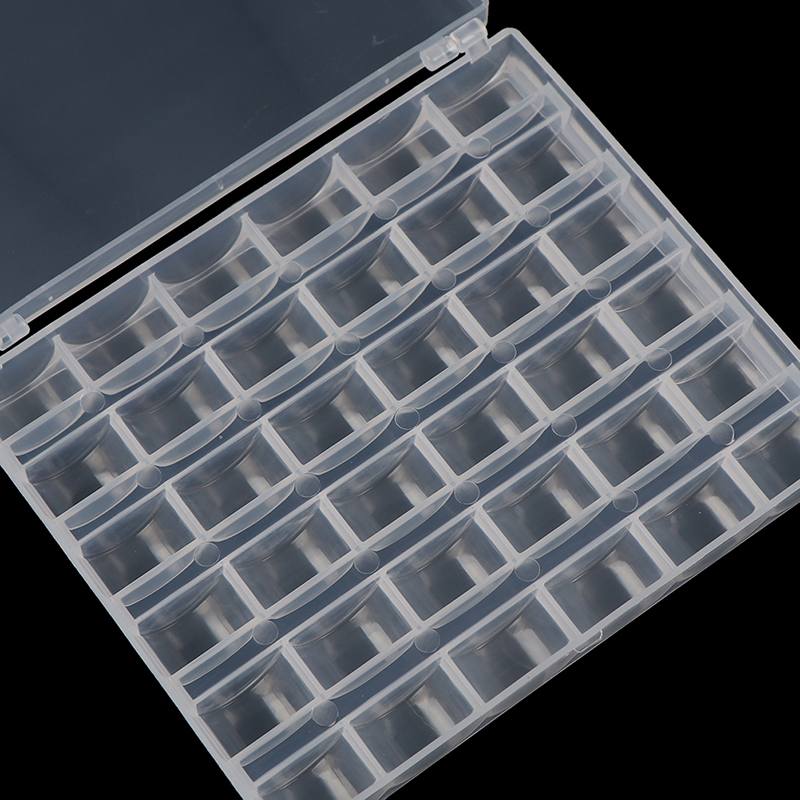 1pc 36 Spools Empty Bobbins St - Craft Embellishment Storage 评论和价格