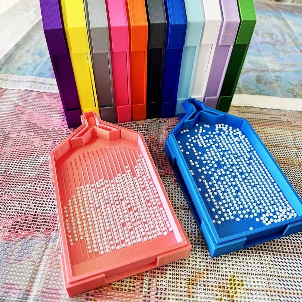 DIY Craft Large Diamond Painti - Craft Embellishment Storage 评论和价格