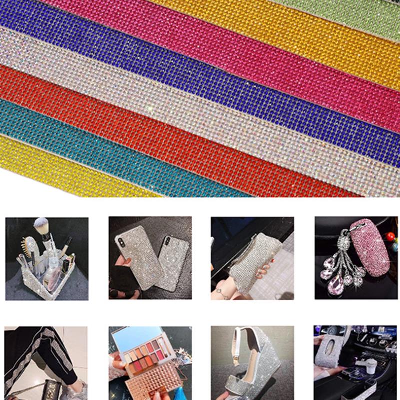 12x20cm Self Adhesive Rhinesto - Hotfix Rhinestone Sheet 评论和价格
