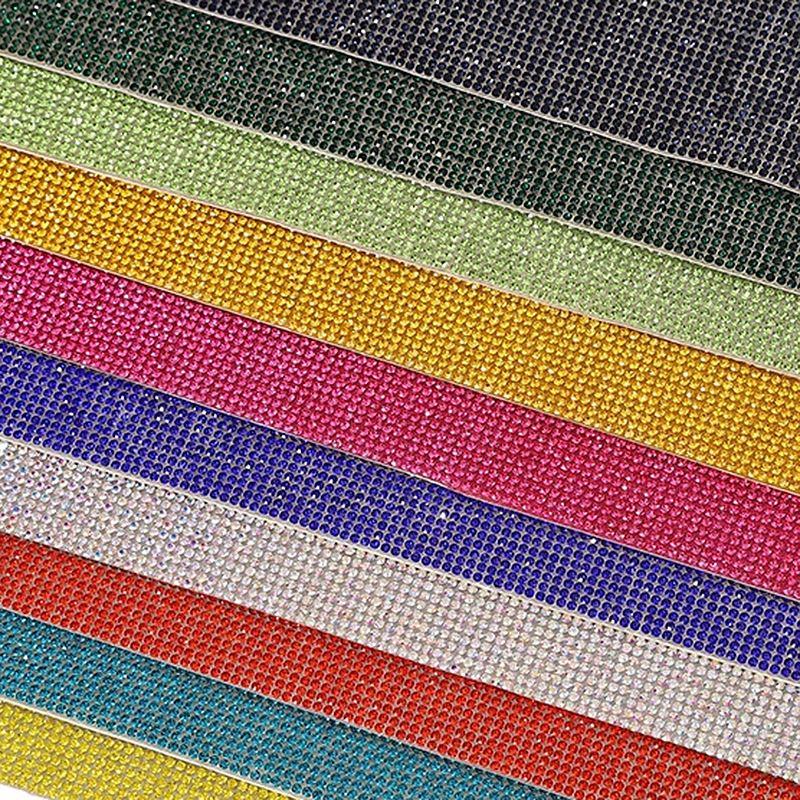 12x20cm Self Adhesive Rhinesto - Hotfix Rhinestone Sheet 评论和价格