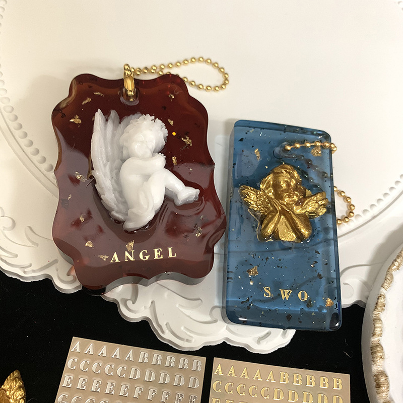2Pcs Metal Alphabet Decoration - Craft Embellishment 评论和价格
