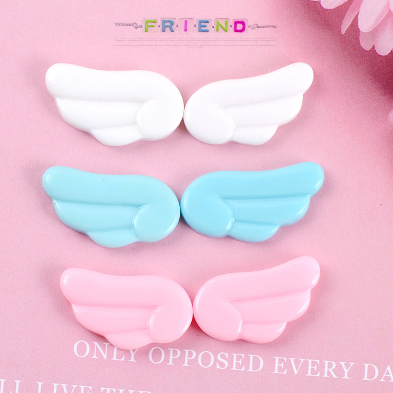 10PCS Kawaii Cute Angel Wings  - Craft Embellishment 评论和价格