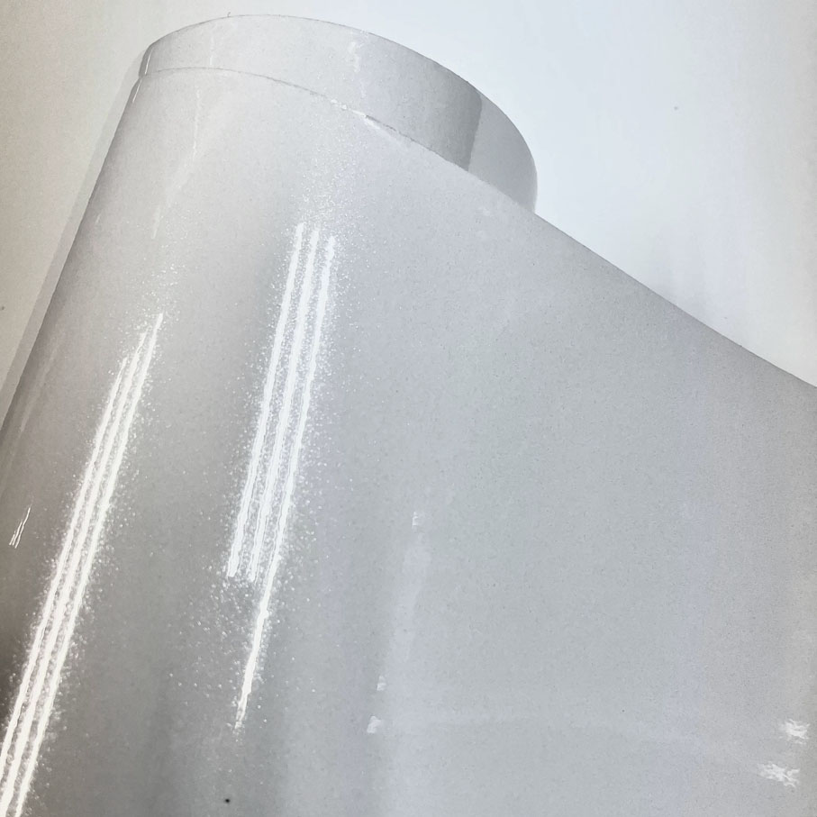 50cm*600cm High Glossy White G - Glitter Vinyl Roll 评论和价格